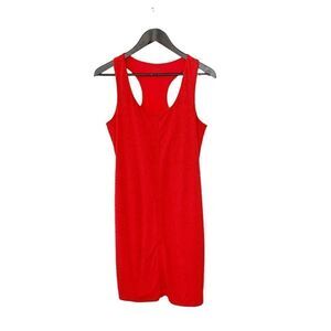 Eddie Bauer Red Travex Racerback Mini Travel Athletic Dress
